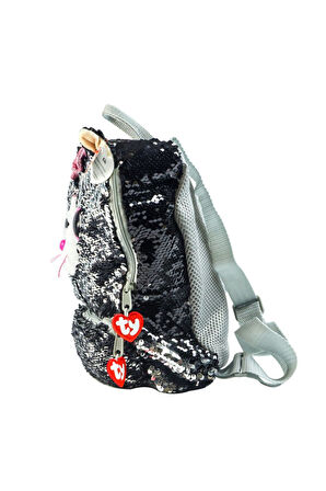 TY Fashion Pullu Sırt Çantası Kedi Kiki 27cm Kız Erkek Çocuk Oyuncak Eğitici Oyuncaklar