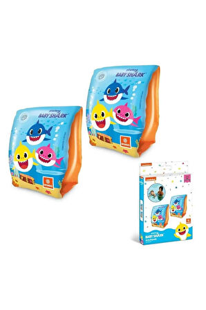 Şişme Kolluk Baby Shark 15x23cm Kız Erkek Çocuk Oyuncak Eğitici Oyuncaklar