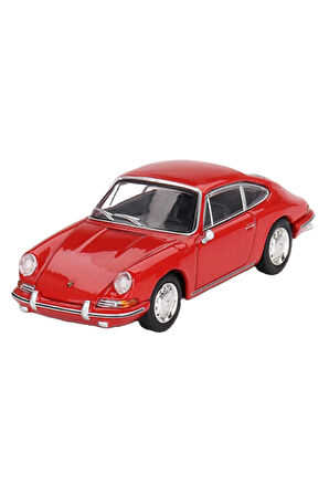 Mini GT 1/64 Porsche 901 1963 Signal Red MGT00695 Kız Erkek Çocuk Oyuncak Eğitici Oyuncaklar