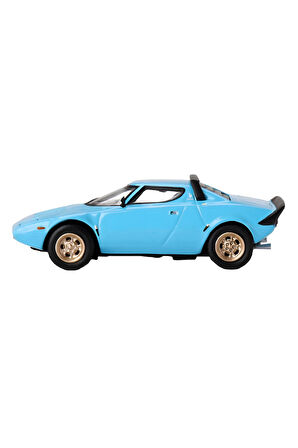 Mini GT 1/64 Lancia Stratos HF Stradale Azzuro Chiaro MGT00624 Kız Erkek Çocuk Oyuncak Eğitici Oyunc