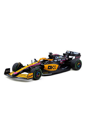 Tarmac Works 1/64 McLaren MCL36 Japanese Grand Prix 2022 Daniel Ricciardo #3 - GLOBAL64 Kız Erkek Ço