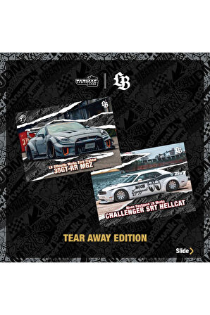 Tarmac Cards Liberty Walk Koleksiyonluk Kartları Cilt 01 Kutu TC-LBC-01 Kız Erkek Çocuk Oyuncak Eğit