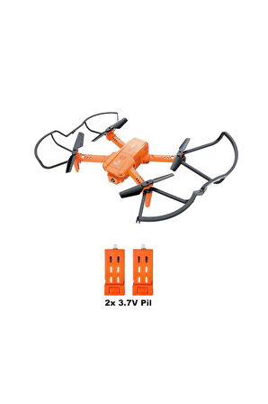 DSX-41 Kumandalı 2.4G Şarjlı Kameralı Katlanabilir Drone -Vardem Oyuncak Kız Erkek Çocuk Oyuncak Eği
