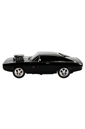 6492 1:16 Fast & Furious Dom’s Dodge Charger R/T USB Şarjlı Uzaktan Kumandalı Araba Kız Erkek Çocuk