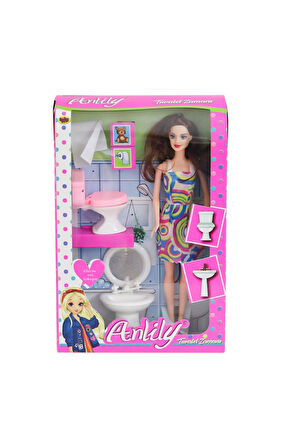 02443 Anlily Klozetli Lavabolu Bebek Kız Erkek Çocuk Oyuncak Eğitici Oyuncaklar
