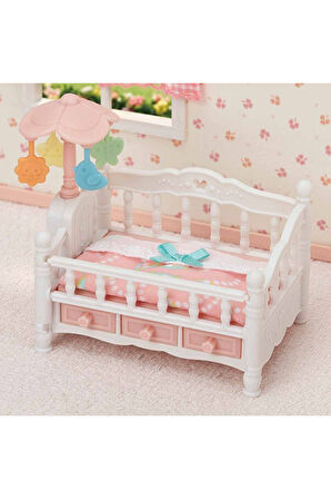 Sylvanian Families Dönenceli Beşik 5534 Kız Erkek Çocuk Oyuncak Eğitici Oyuncaklar
