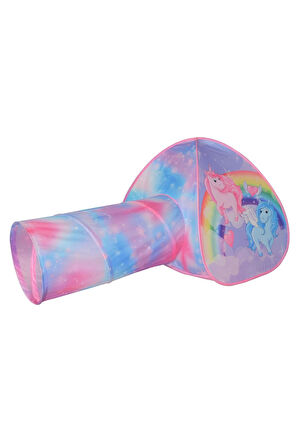 İglo Unicorn Tünelli Çadır 165x95x85cm Kız Erkek Çocuk Oyuncak Eğitici Oyuncaklar