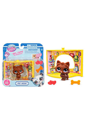Littlest Pet Shop Miniş ve Temalı Oyun Köşesi - S00000590 - 1adet Stokta Olan Gönderilir Kız Erkek Ç
