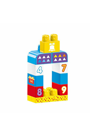 5020 OYUNCAK BASKILI TORBADA BÜYÜK BLOKLAR 100 PARÇA Kız Erkek Çocuk Oyuncak Eğitici Oyuncaklar