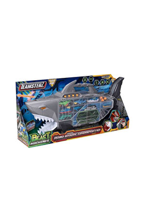 74461 Teamsterz Beast Machines Robo Shark Çantalı Transporter Kız Erkek Çocuk Oyuncak Eğitici Oyunca