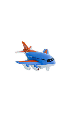 XG879-209 Sesli Işıklı Metal Çek Bırak Uçak -Birliktoys Kız Erkek Çocuk Oyuncak Eğitici Oyuncaklar