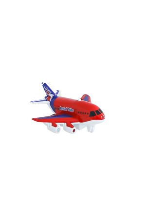 XG879-209 Sesli Işıklı Metal Çek Bırak Uçak -Birliktoys Kız Erkek Çocuk Oyuncak Eğitici Oyuncaklar