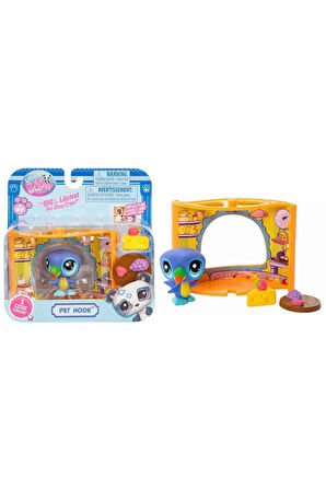 0590 Littlest Pet Shop Miniş ve Temalı Oyun Köşesi - - 1adet Stokta Olan Gönderilir Kız Erkek Çocuk