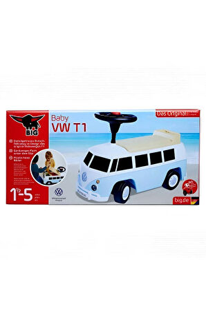 Big Baby VW T1 Mavi Kız Erkek Çocuk Oyuncak Eğitici Oyuncaklar