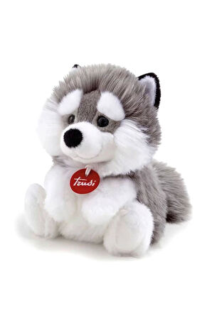 Trudi Husky Peluş Köpek 20cm Kız Erkek Çocuk Oyuncak Eğitici Oyuncaklar