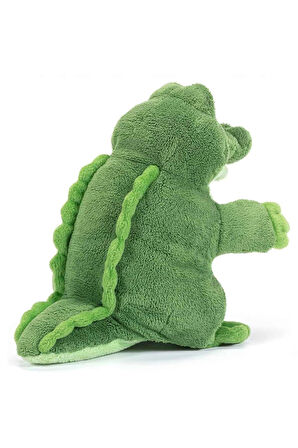 Trudi El Kuklası Peluş Timsah 25cm Kız Erkek Çocuk Oyuncak Eğitici Oyuncaklar