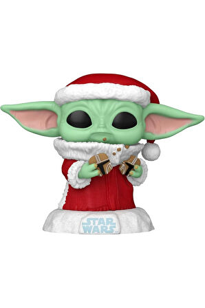 Hayal Oyuncak Atölyesi Pop Star Wars Holiday Grogu With Christmas Cookie