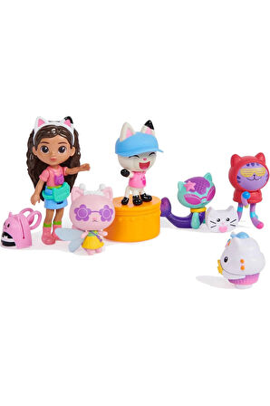 Gabby's Doll House Seyahat Figür Seti Kız Erkek Çocuk Oyuncak Eğitici Oyuncaklar