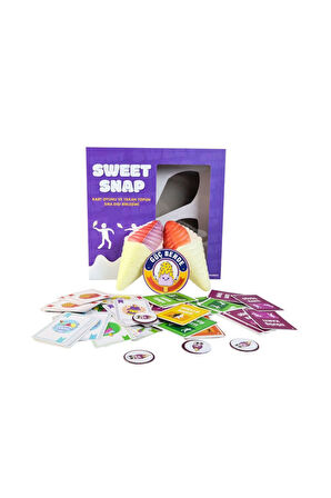 01762 Mega, Sweet Snap Kutu Oyunu Kız Erkek Çocuk Oyuncak Eğitici Oyuncaklar