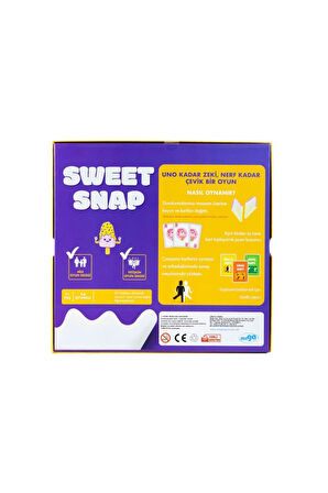 01762 Mega, Sweet Snap Kutu Oyunu Kız Erkek Çocuk Oyuncak Eğitici Oyuncaklar