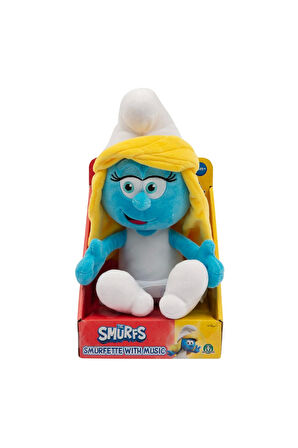Şirinler Şirine Sesli Peluş 30cm Kız Erkek Çocuk Oyuncak Eğitici Oyuncaklar