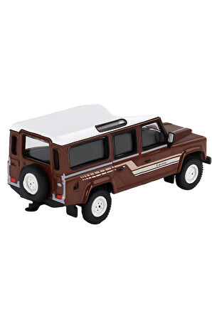 Mini GT 1-64 Land Rover Defender 110 1985 County Station Wagon Russet Brown Kız Erkek Çocuk Oyuncak