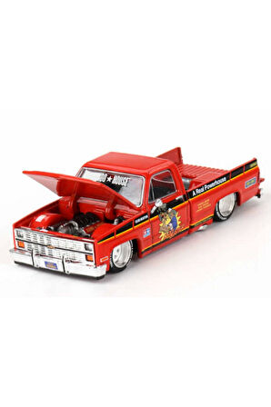 Mini GT 1/64 Chevrolet Silverado TAMIYA x KAIDO HOUSE ''Clod Buster'' Kız Erkek Çocuk Oyuncak Eğitic