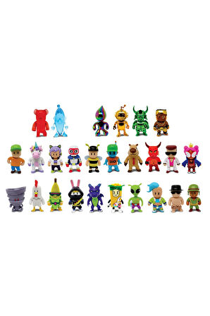 Stumble Guys 5'li Mini Figür - GIO-TUY14000 - 1 Kutu Fiyatıdır Kız Erkek Çocuk Oyuncak Eğitici Oyunc
