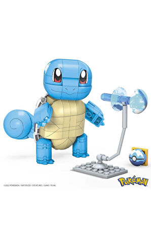 GYH00 MEGA™ Pokémon™ Squirtle - Yap ve Oyna Figürler 199 parça +7 yaş Kız Erkek Çocuk Oyuncak Eğitic
