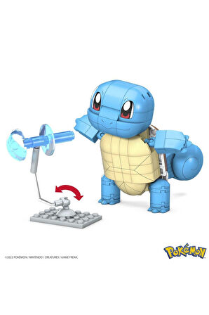GYH00 MEGA™ Pokémon™ Squirtle - Yap ve Oyna Figürler 199 parça +7 yaş Kız Erkek Çocuk Oyuncak Eğitic