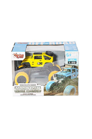 KM3020 Kumandalı Jeep 1:20 Mountain Cross Country -Vardem Oyuncak Kız Erkek Çocuk Oyuncak Eğitici Oy