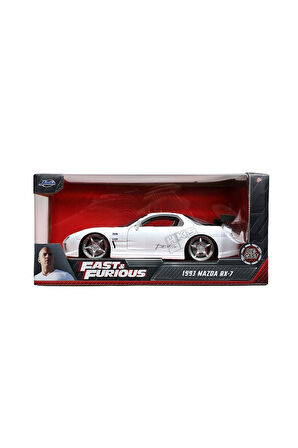 253203065 Jada Fast Furious 1993 Mazda RX-7 1 24 Kız Erkek Çocuk Oyuncak Eğitici Oyuncaklar