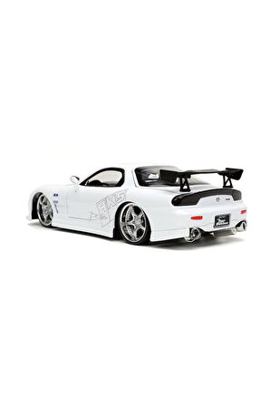 253203065 Jada Fast Furious 1993 Mazda RX-7 1 24 Kız Erkek Çocuk Oyuncak Eğitici Oyuncaklar