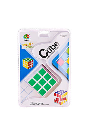 581-5-5D Magic Zeka Küpü 3x3x3 -Limon Oyuncak Kız Erkek Çocuk Oyuncak Eğitici Oyuncaklar