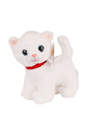 KZL-2311010 Peluş Miyavlayan Kedi Kız Erkek Çocuk Oyuncak Eğitici Oyuncaklar