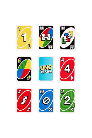HXT58 UNO Teams Kartlar Kız Erkek Çocuk Oyuncak Eğitici Oyuncaklar