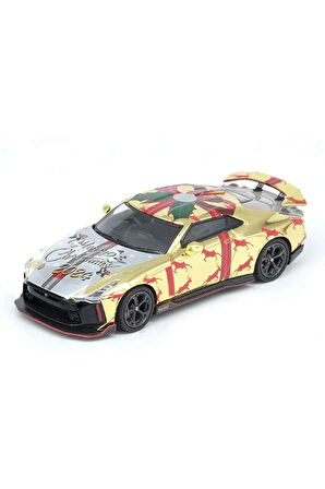Inno 1/64 Nissan GT-R50 XMAS 2024 Kız Erkek Çocuk Oyuncak Eğitici Oyuncaklar