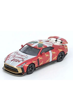 Inno 1/64 Nissan GT-R50 XMAS 2024 Kız Erkek Çocuk Oyuncak Eğitici Oyuncaklar