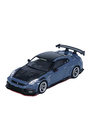 Inno 1/64 Nissan GT-R R35 Nismo 2024 Tuned by TOP SECRET Hong Kong Toy Car Salon Kız Erkek Çocuk Oyu