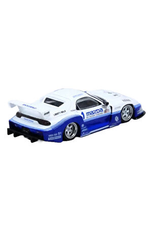 Inno 1/64 Mazda RX7 FD3S LB-SUPER SILHOUETTE Hong Kong Toy Car Salon 2024 Kız Erkek Çocuk Oyuncak Eğ