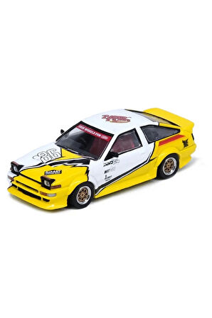 Inno 1/64 Toyota Sprinter Trueno AE86 Brunei Diecast Kustom Show 2024 Kız Erkek Çocuk Oyuncak Eğitic