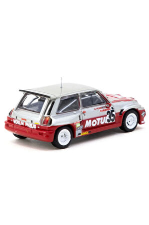 Tarmac Works 1/64 Renault 5 MAXI Turbo European Hill-Climb Championship 1987 Giovanni Rossi Kız Erke