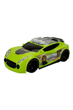 Maxx Wheels Sesli ve Işıklı Jet Araba Kız Erkek Çocuk Oyuncak Eğitici Oyuncaklar