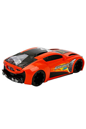 Maxx Wheels Sesli ve Işıklı Jet Araba Kız Erkek Çocuk Oyuncak Eğitici Oyuncaklar