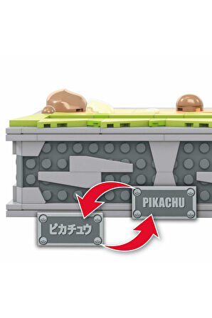 HGC23 MEGA™ Pokémon™ Motion Pikachu 1095 parça +12 yaş Kız Erkek Çocuk Oyuncak Eğitici Oyuncaklar