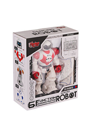 GGE-606-29 Kumandalı Işıklı Dansçı İnteraktif Robot Kız Erkek Çocuk Oyuncak Eğitici Oyuncaklar