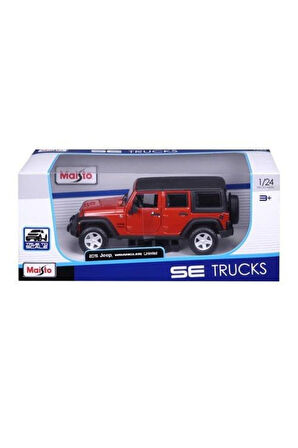 MAY 31268 2015 Jeep Wrangler Unlimited 1:24 Kız Erkek Çocuk Oyuncak Eğitici Oyuncaklar