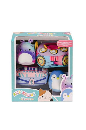 SQ MM0013 Micromallows 2 Figür 2 Aksesuar Set Kız Erkek Çocuk Oyuncak Eğitici Oyuncaklar