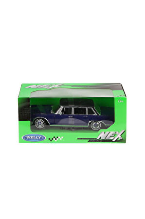 24121 Welly 1963 Mercedes Benz 1:24 Model Araba -Karsan Kız Erkek Çocuk Oyuncak Eğitici Oyuncaklar