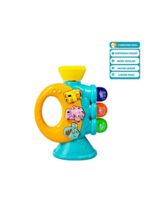 JLG-855-38A IŞIKLI VE MÜZİKLİ TROMPET BEBEK - 1adet Stokta Olan Gönderilir Kız Erkek Çocuk Oyuncak E
